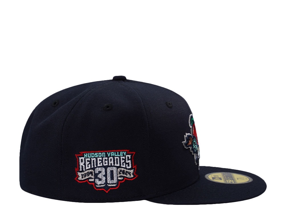 New Era Hudson Valley Renegades 30th Anniversary Navy Edition 59Fifty Fitted Gorra