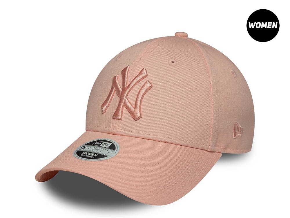 New Era New York Yankees League Essential Plum Womens 9Forty Strapback Gorra