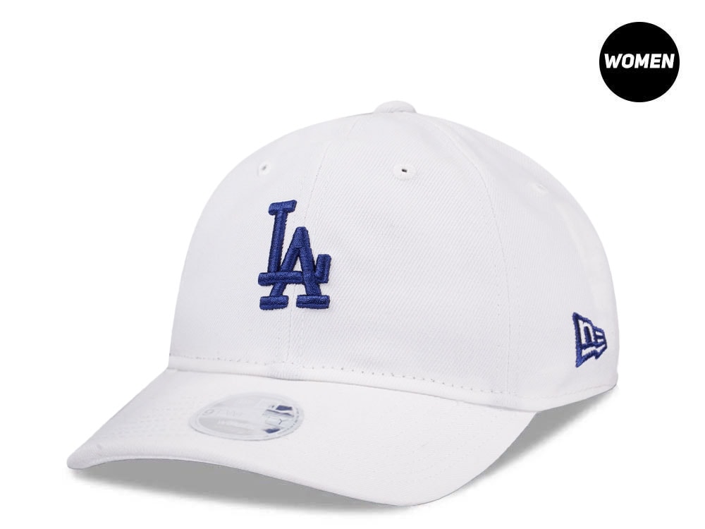 New Era Los Angeles Dodgers White Womens 9Twenty Strapback Gorra