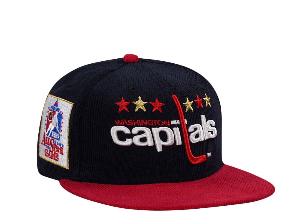 New Era Washington Capitals All  Star Game 1982 Corduroy Prime Edition 59Fifty Fitted Gorra