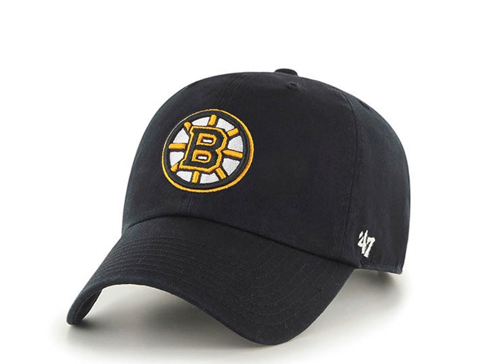 47brand Boston Bruins Clean up Strapback Gorra