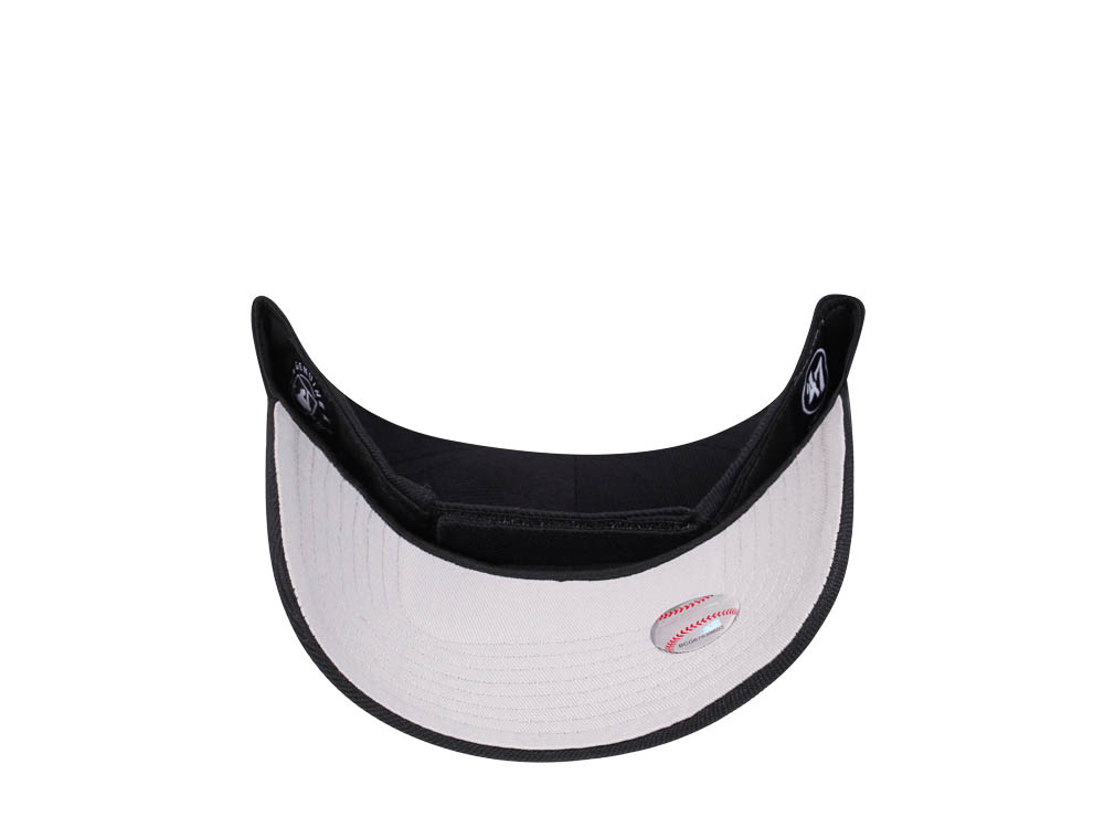 47Brand Oakland Athletics Classic Black Strapback Gorra