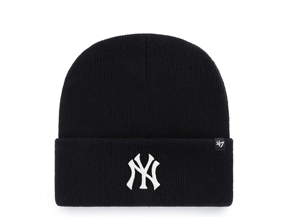 47 Brand New York Yankees Black Edition Cuff Gorro