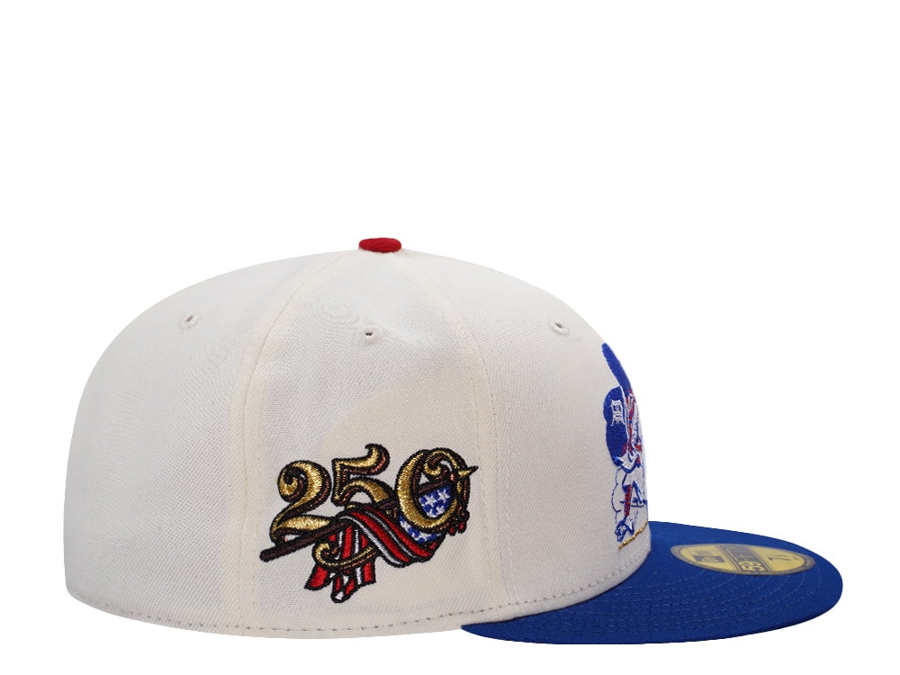New Era Detroit Tigers 250th Anniversary Chrome Two Tone Edition 59Fifty Fitted Gorra