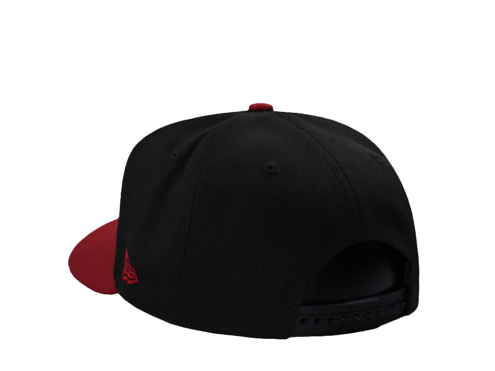 New Era Seattle Supersonics NBA Western Conference Black Two Tone Edition 9Fifty A Frame Snapback Gorra