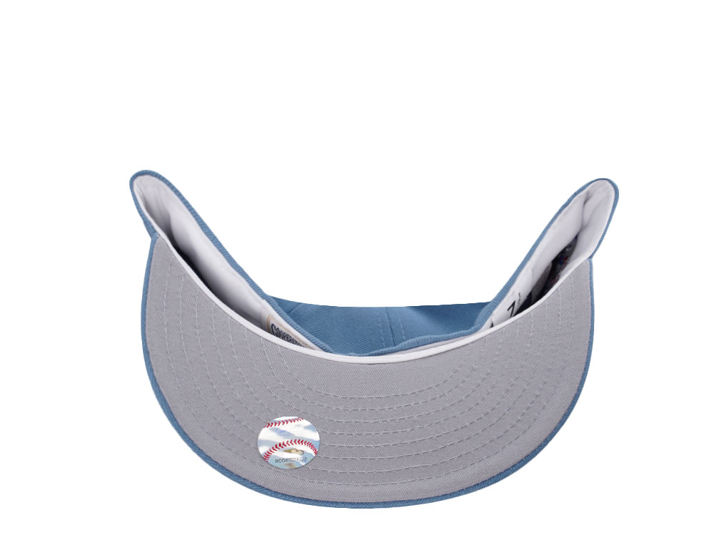 New Era Toronto Blue Jays All Star Game 1991 Faded Blue Metallic Edition 59Fifty Fitted Gorra