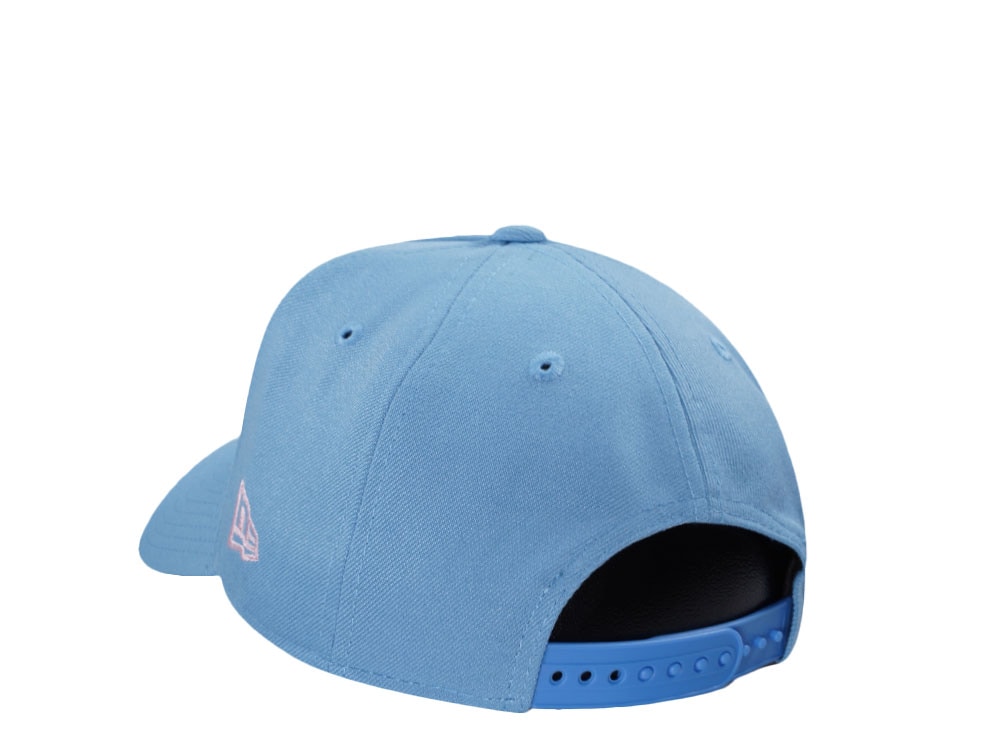 New Era Anaheim Angels 50th Anniversary Sky Pink Prime Edition 9Forty A Frame Snapback Gorra