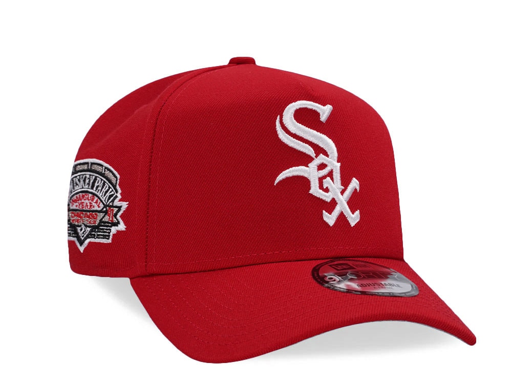New Era Chicago White Sox Comiskey Park Red Edition 9Forty A Frame Snapback Gorra