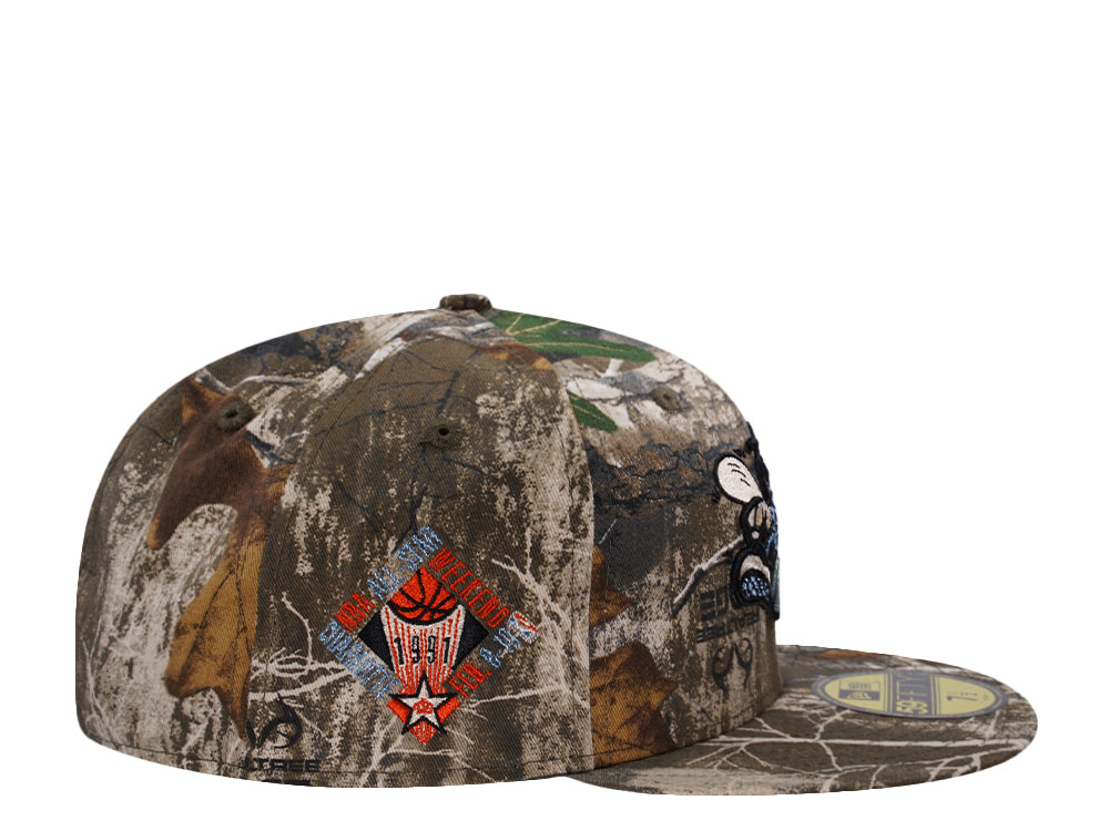 New Era Charlotte Hornets All Star Game 1991 Realtree Prime Edition 59Fifty Fitted Gorra