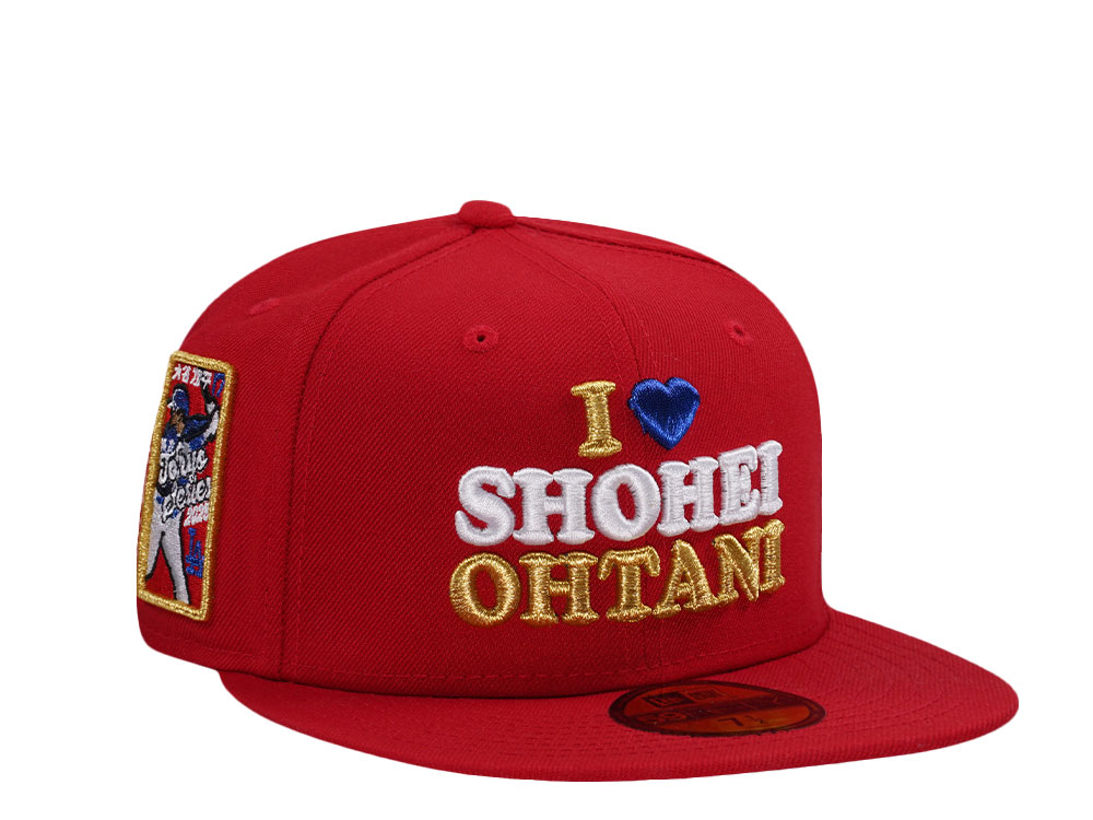 New Era Los Angeles Dodgers Tokyo Series 2025 Red Edition 59Fifty Fitted Gorra