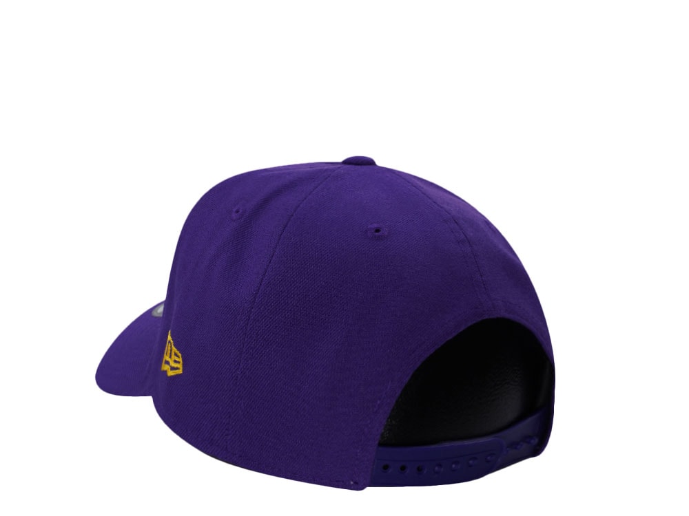 New Era Los Angeles Lakers NBA Finals 2000 Purple Prime Edition 9Fifty A Frame Snapback Gorra