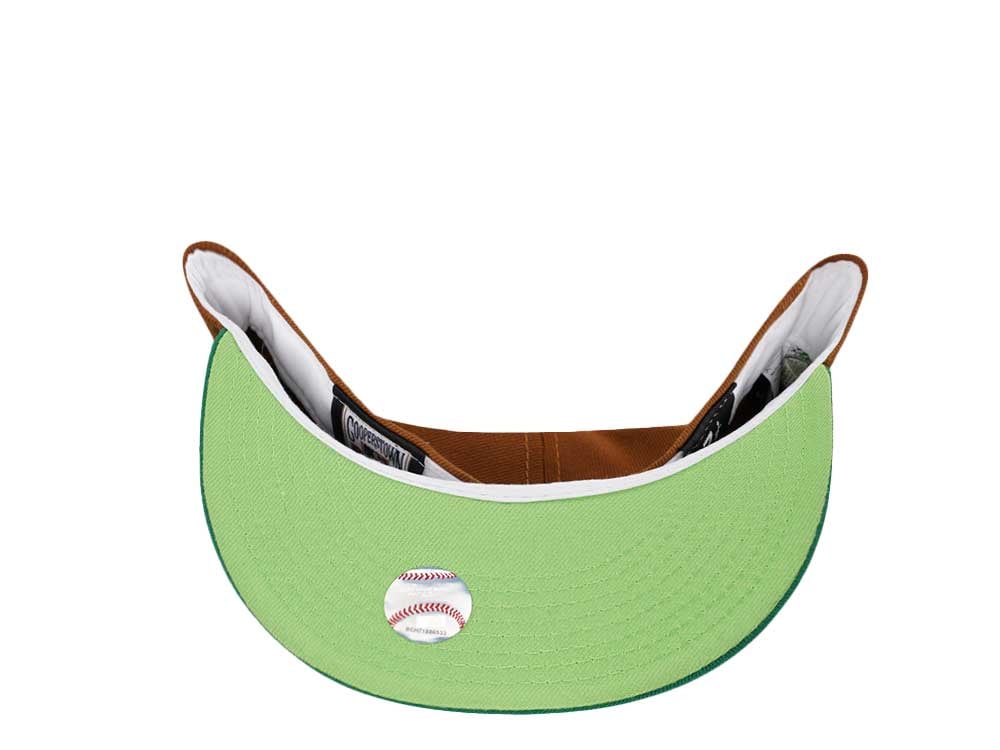 New Era Minnesota Twins Metrodome Peanut Green Two Tone Edition 59Fifty Fitted Gorra
