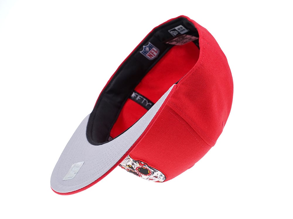 New Era Kansas City Chiefs Skull Edition 59Fifty Fitted Gorra