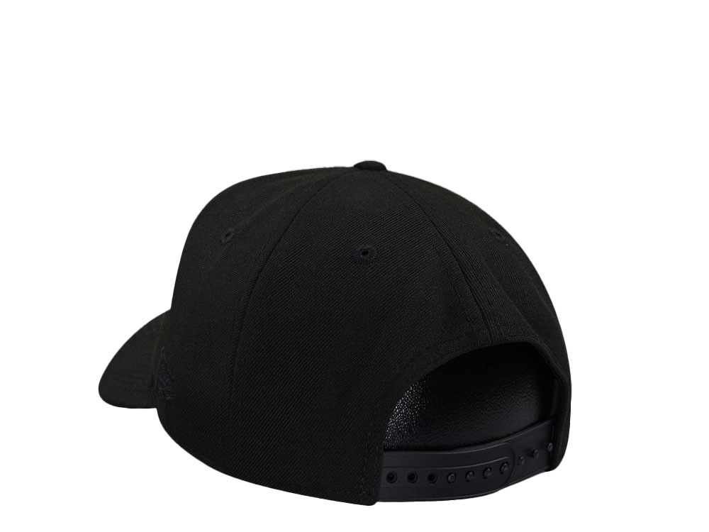 New Era Chicago Bulls All Black Classic Edition 9Forty A Frame Snapback Gorra