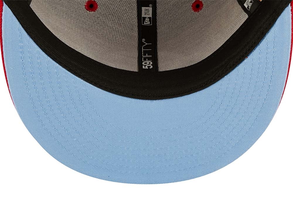 New Era Cincinnati Reds 5x World Series Champions - Red Groovy Edition 59Fifty Fitted Gorra