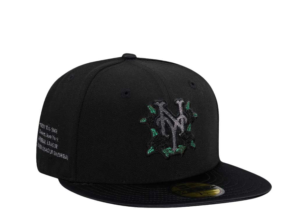 New Era New York Mets Dark Metallic Satin Brim Prime Edition 59Fifty Fitted Gorra