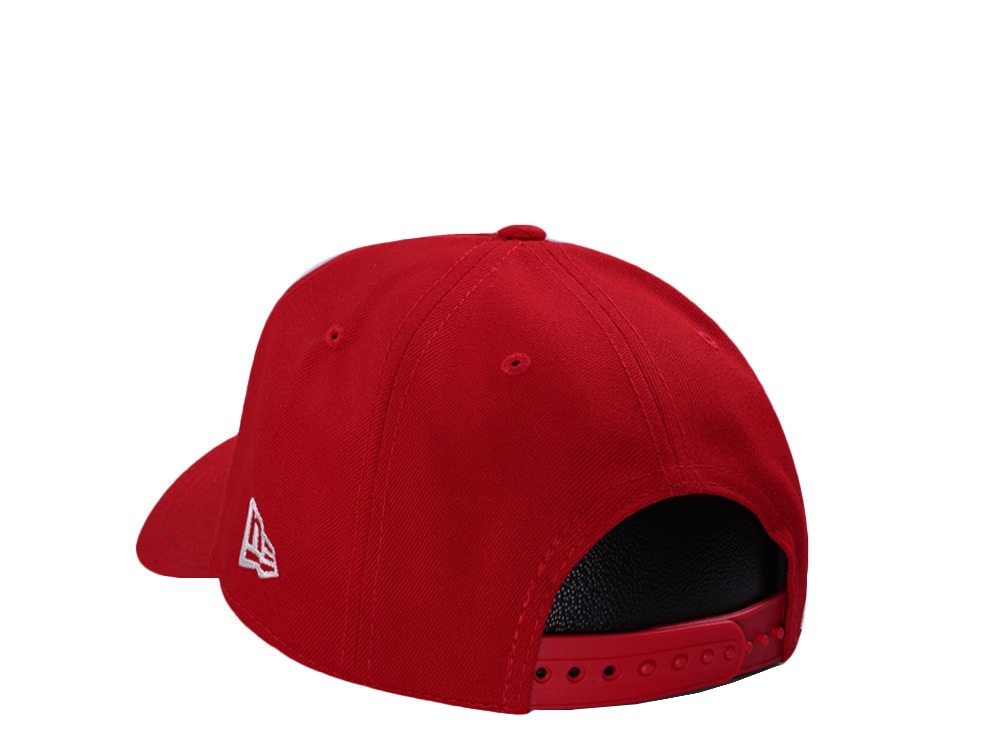 New Era Los Angeles Dodgers Viva Eagle Scarlet Prime Edition 9Forty A Frame Snapback Gorra