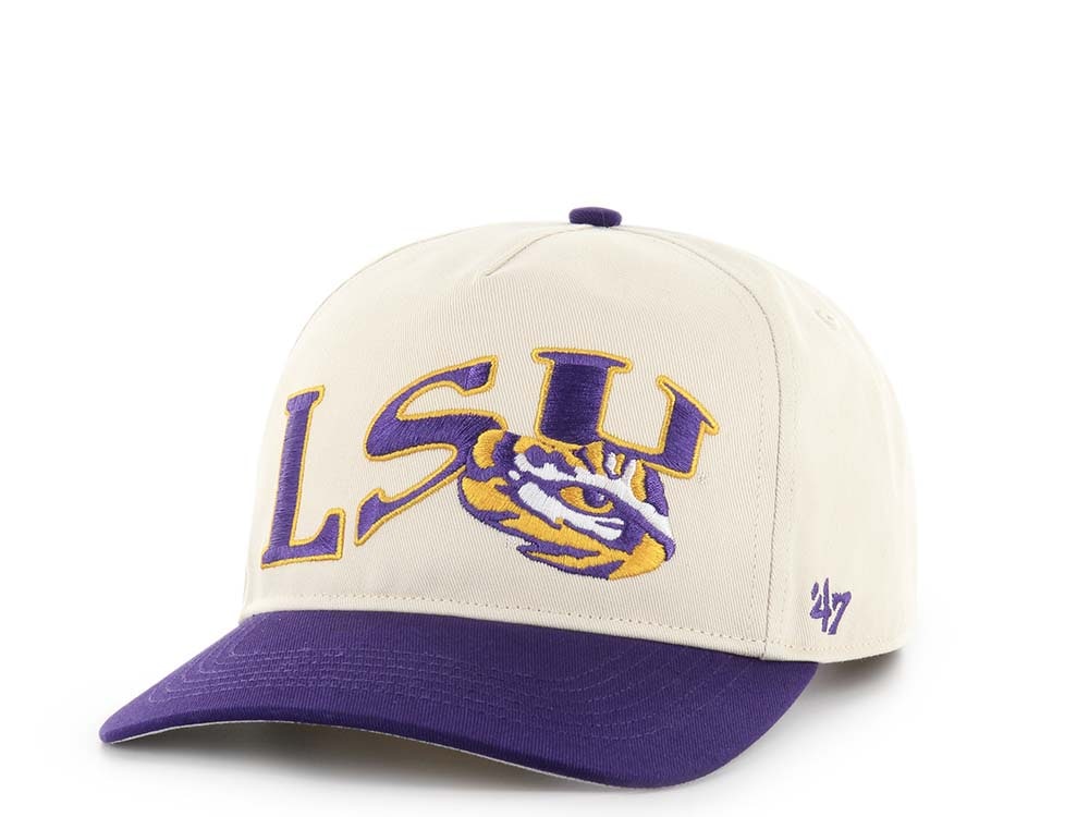47Brand Louisiana State Tigers Natural Wave Hitch Snapback Gorra
