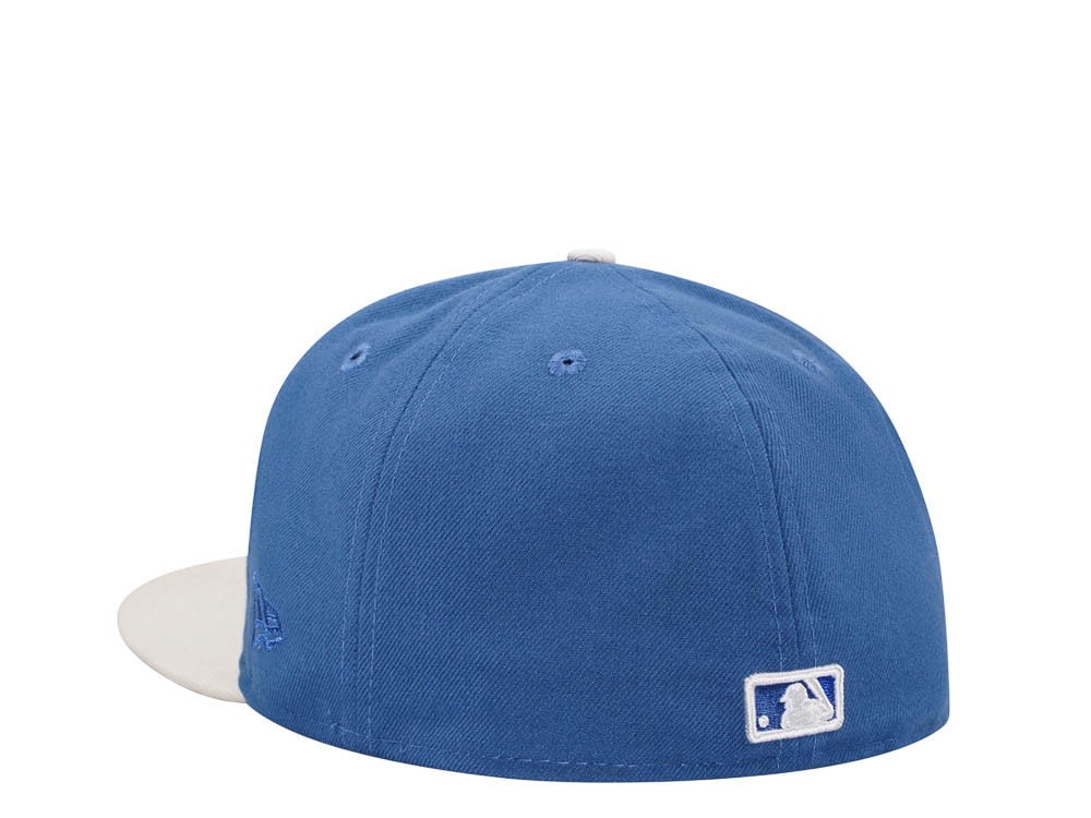 New Era Baltimore Orioles 30th Anniversary Glacier Blue Metallic Two Tone Edition 59Fifty Fitted Gorra