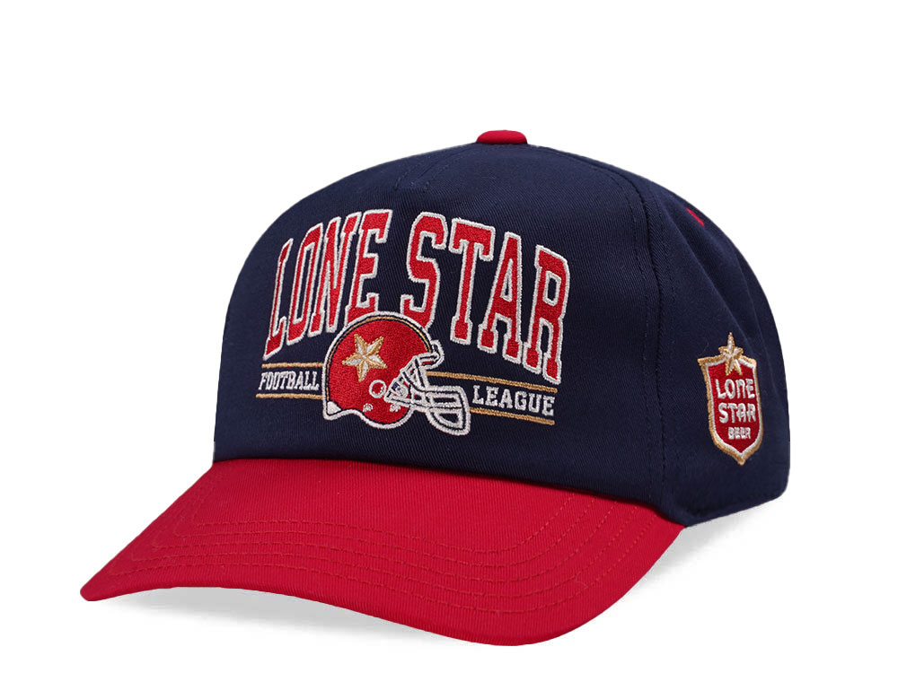 American Needle Lone Star Footbal Rocoe Navy Snapback Gorra