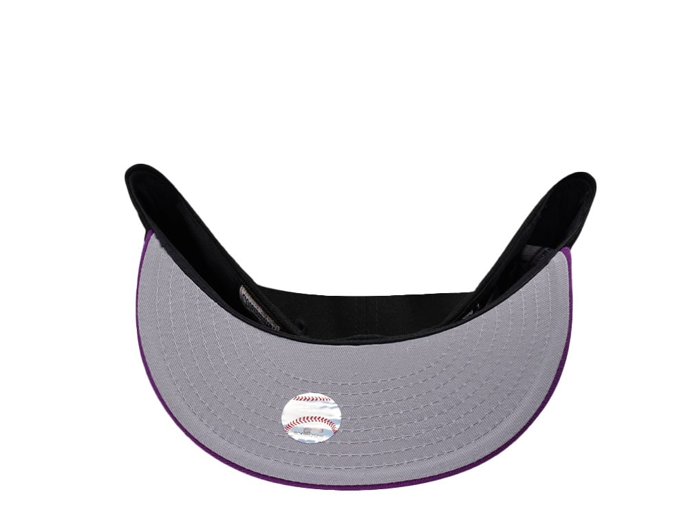 New Era Baltimore Orioles 30th Anniversary Metallic Plum Two Tone Edition 59Fifty Fitted Gorra