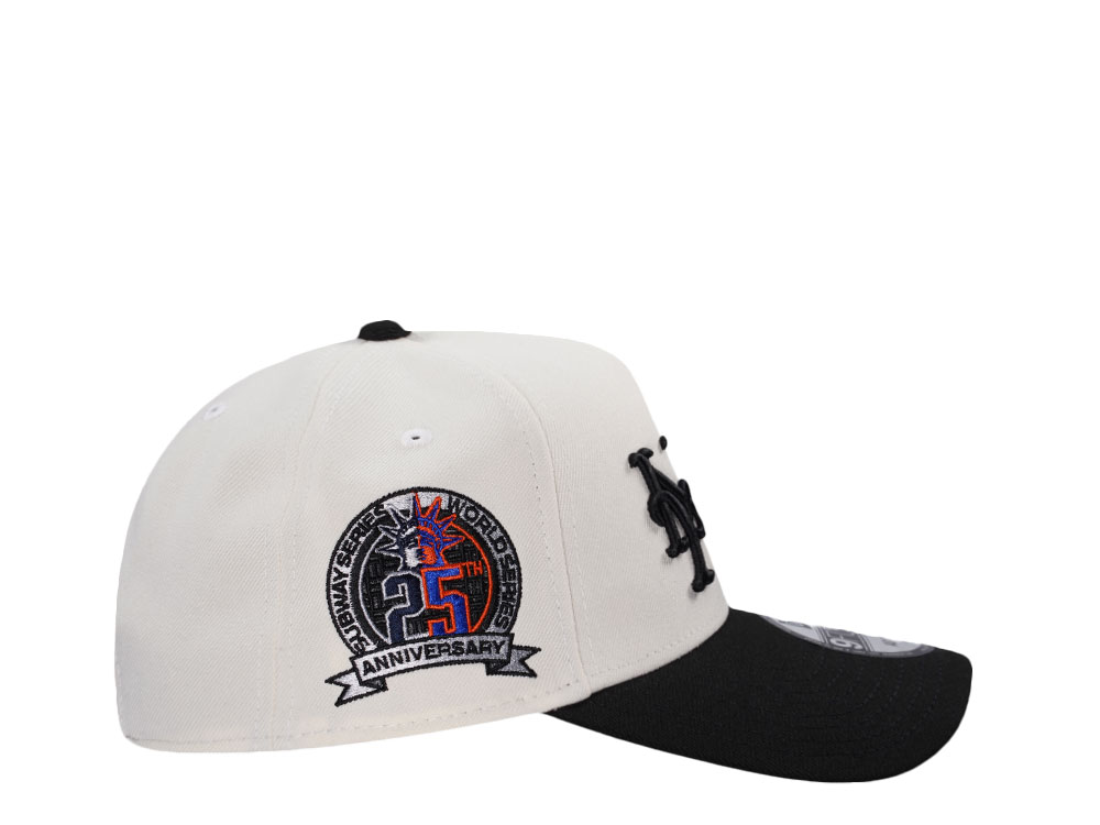 New Era New York Subway Series 25th Anniversary Chrome Two Tone Edition 9Forty A Frame Snapback Gorra
