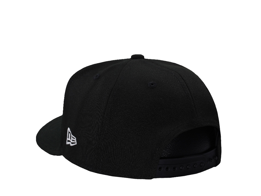 New Era Los Angeles Dodgers  Back to Back World Series Black Classic Edition 9Fifty A Frame Snapback Gorra