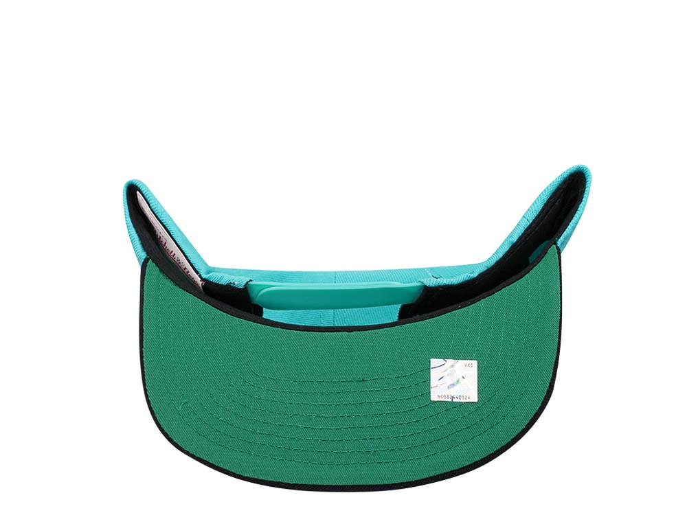 Mitchell & Ness Vancouver Grizzlies Team Two Tone 2.0 Teal Snapback Gorra