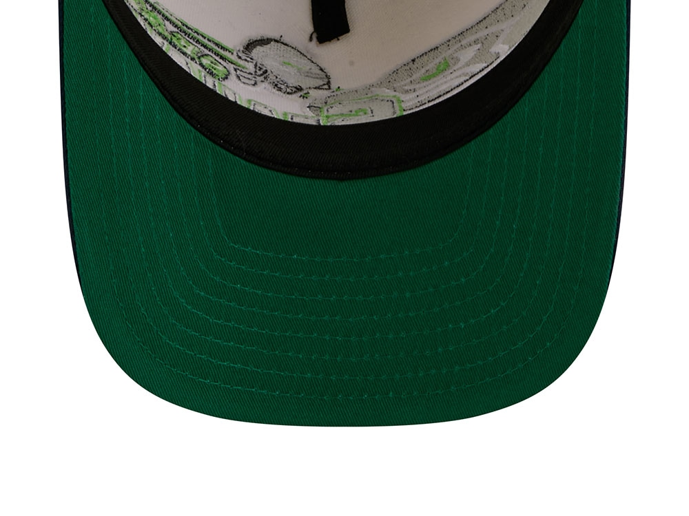 New Era Seattle Seahawks 1976 Classic Chrome Edition 9Fifty A Frame Snapback Gorra