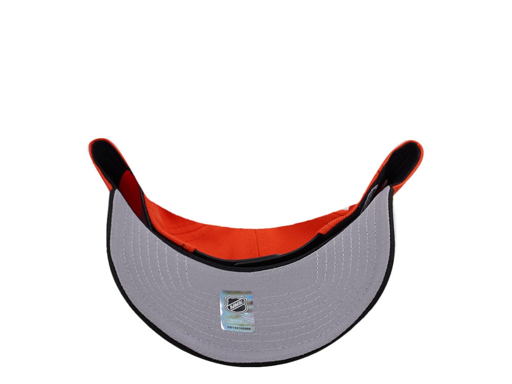 New Era Anaheim Ducks 30th Anniversary Orange Two Tone Edition 9Forty A Frame Snapback Gorra