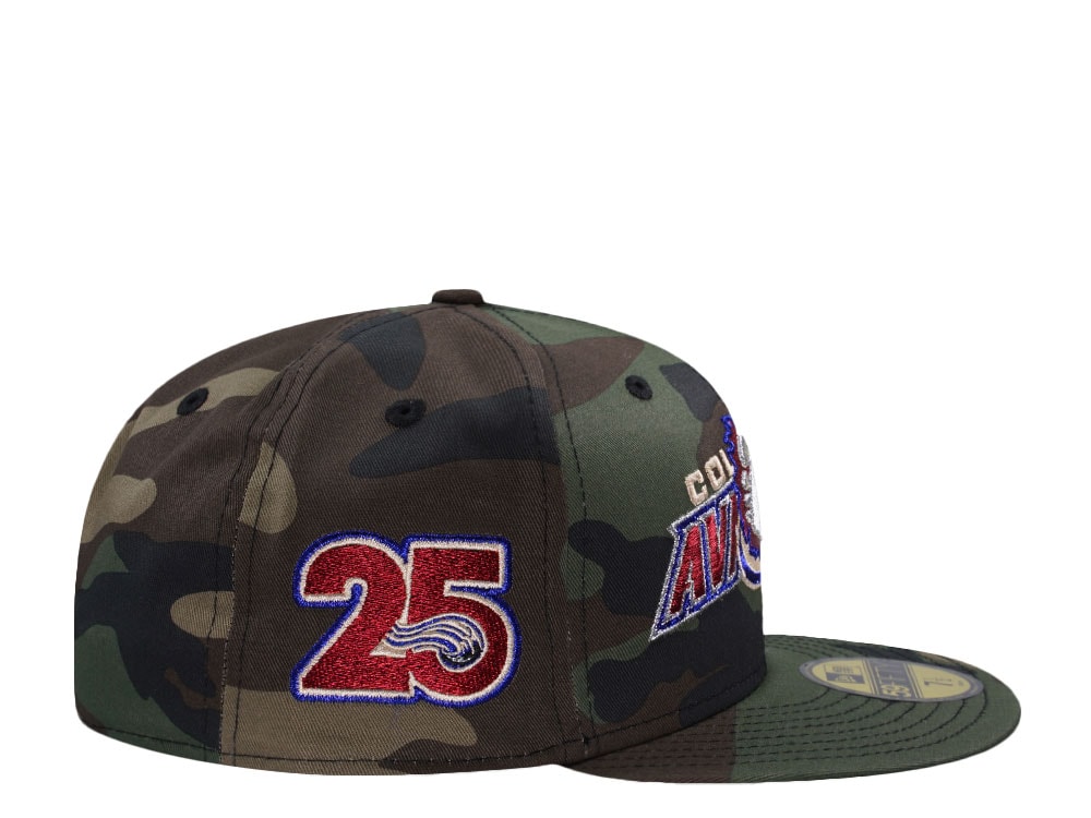 New Era Colorado Avalanche 25th Anniversary Camo Prime Edition 59Fifty Fitted Gorra