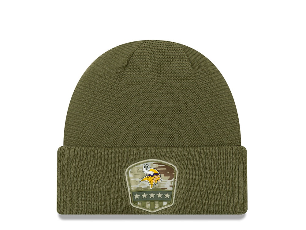 New Era Minnesota Vikings Salute to Service 2019 Gorro