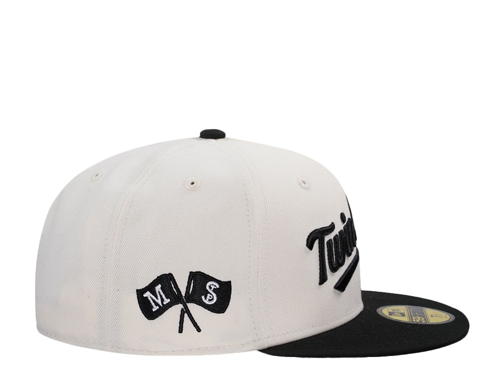 New Era Minnesota Twins Twin City Chrome Two Tone Edition 59Fifty Fitted Gorra