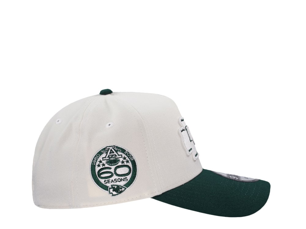 New Era Kansas City Chiefs 60 Seasons Chrome Two Tone Edition 9Forty A Frame Snapback Gorra