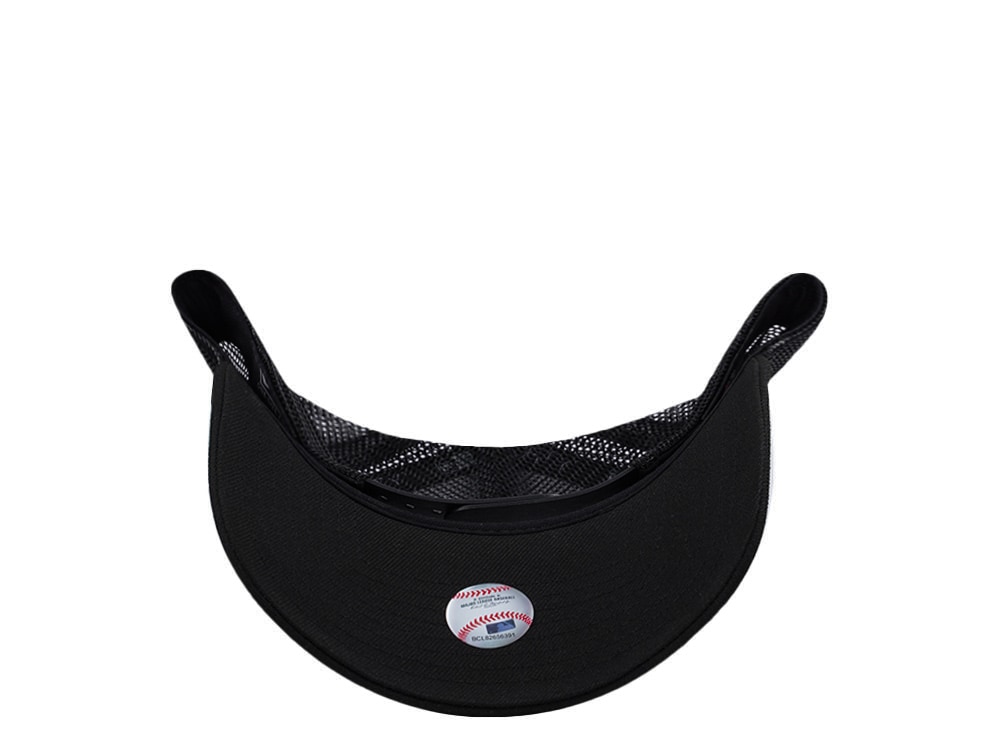 New Era Toronto Blue Jays Black On Black Edition 9Forty A Frame Trucker Snapback Gorra