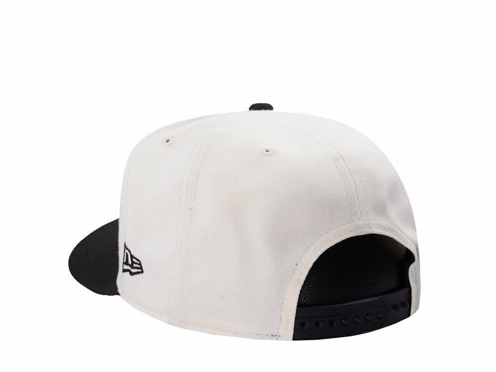 New Era Los Angeles Dodgers World Series Champions 2025 Chrome Two Tone Edition 9Fifty A Frame Snapback Gorra