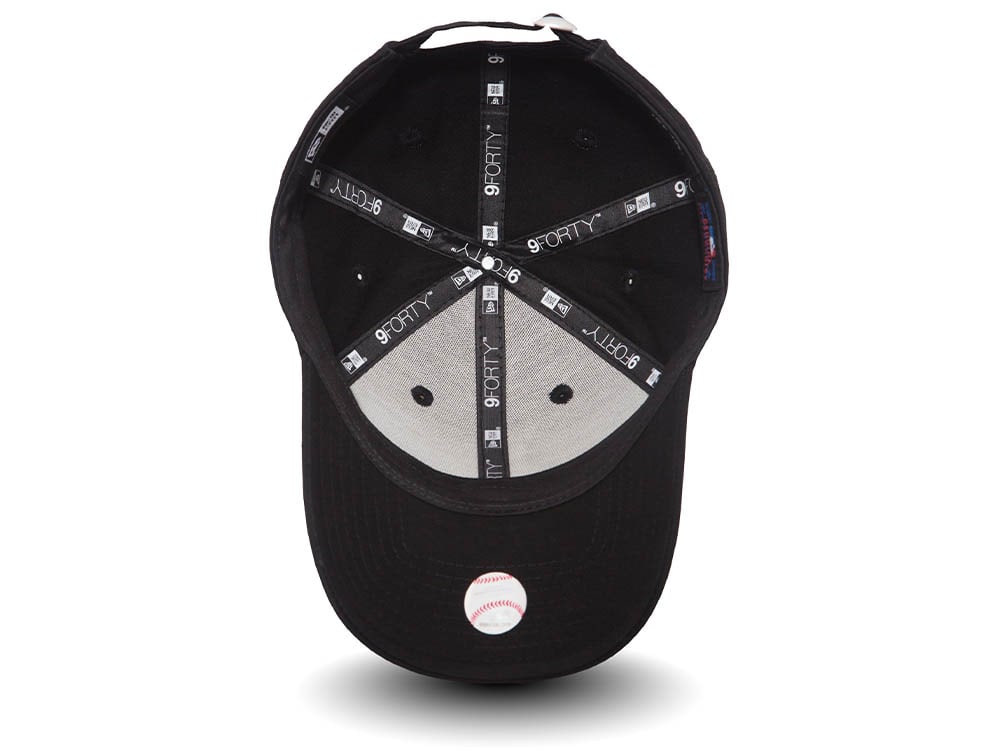 New Era Los Angeles Dodgers League Essential Black 9forty Snapback Gorra