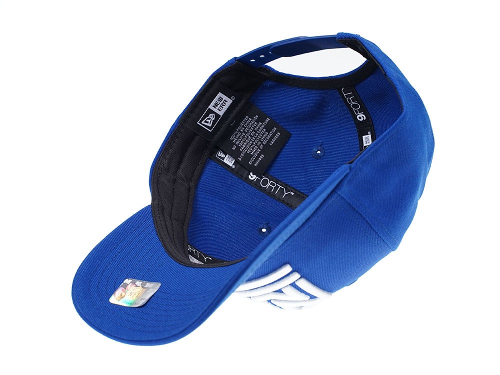 NEW ERA NEW YORK GIANTS CURVED BLUE EDITON 9FORTY SNAPBACK CAP