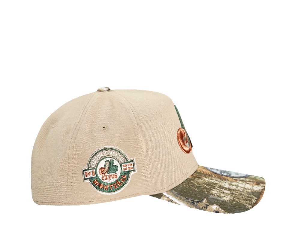 New Era Montreal Expos Camel Realtree Edition 9Forty Snapback Gorra