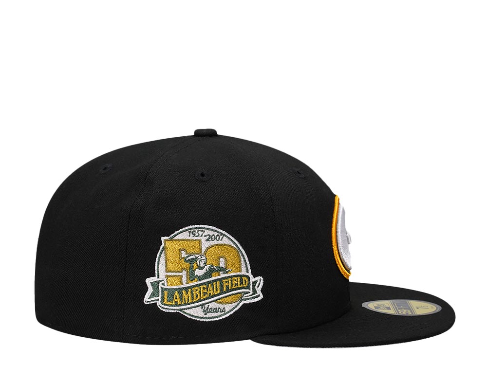 New Era Green Bay Packers 50 Years Lambeau Field Classic Prime Edition 59Fifty Fitted Gorra