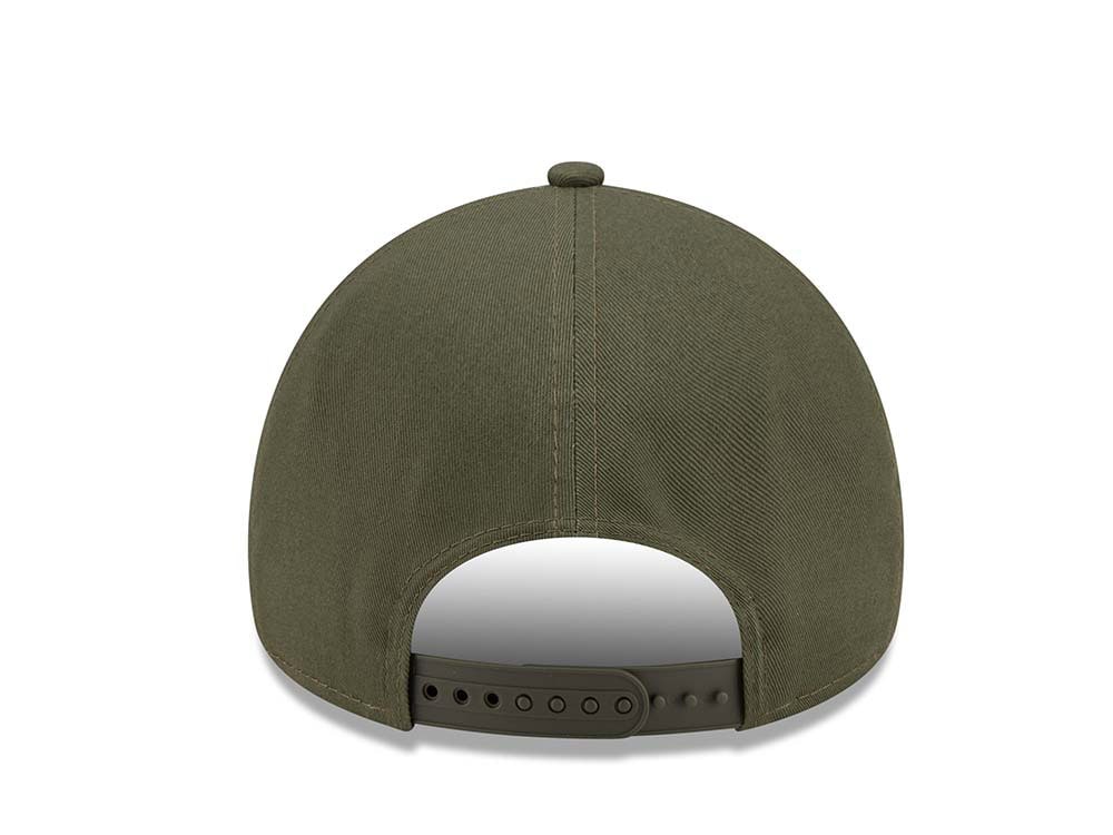 New Era Chicago Bulls Spanish Olive A Frame Snapback Gorra