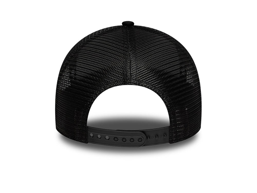 New Era Barcelona Fc Black Gold Edition 9Forty A Frame Trucker Snapback Gorra