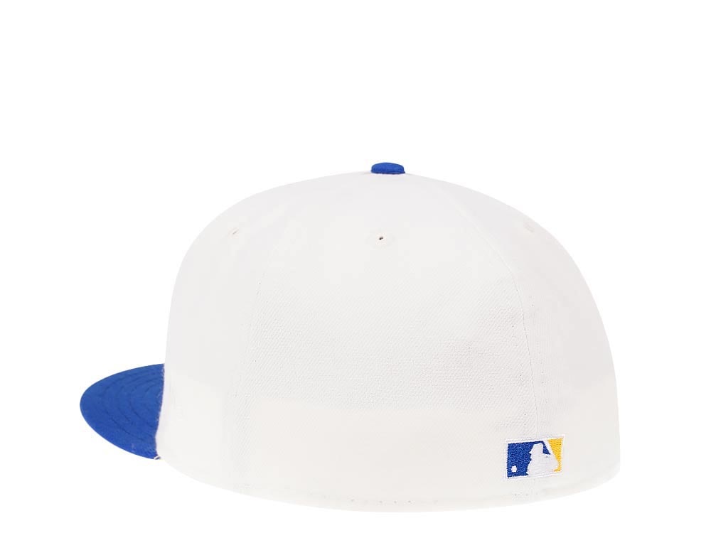 New Era Oakland Athletics 50th Anniversary Cream Color Flip Edition 59Fifty Fitted Gorra