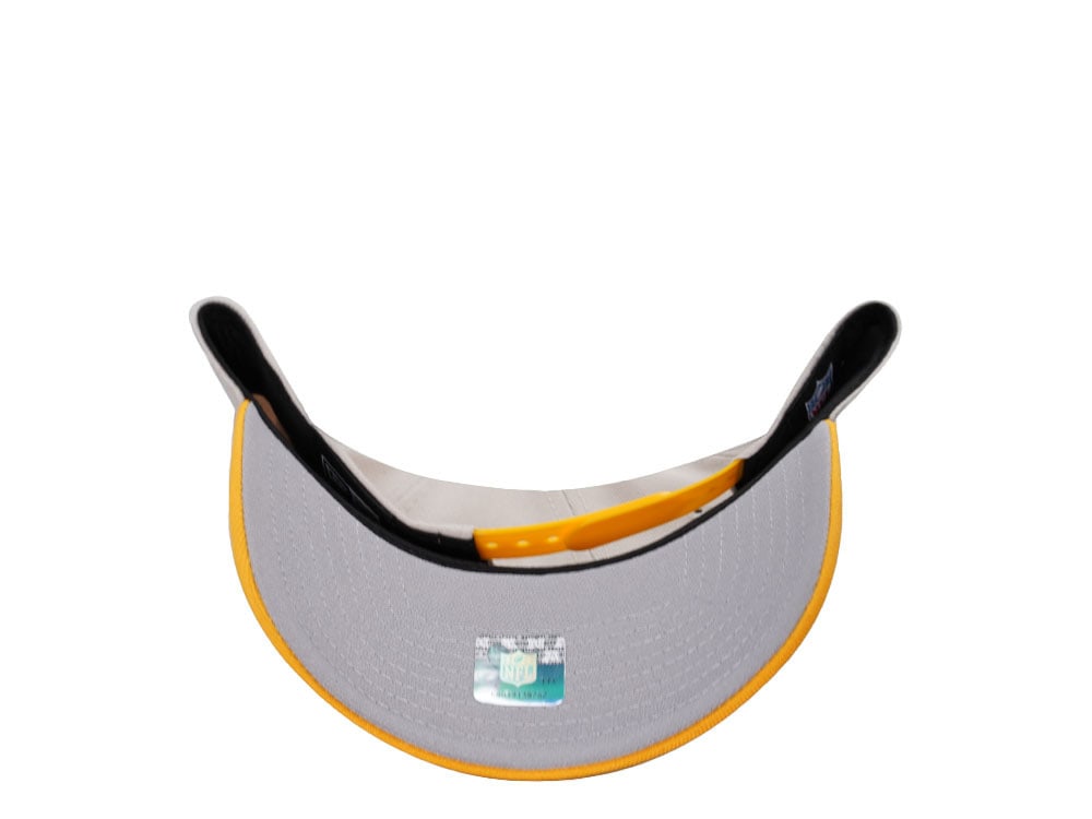 New Era Green Bay Packers Stone Two Tone 9Forty A Frame Snapback Gorra