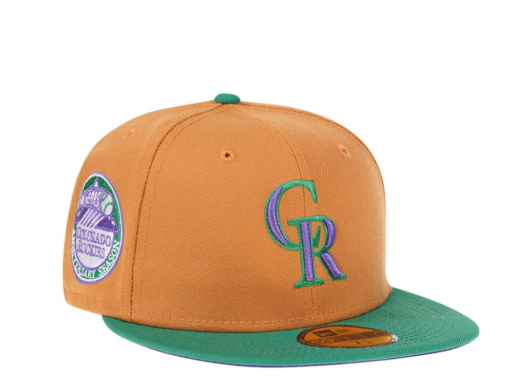 New Era Colorado Rockies 10th Anniversary Two Tone Prime  Edition 59Fifty Fitted Gorra