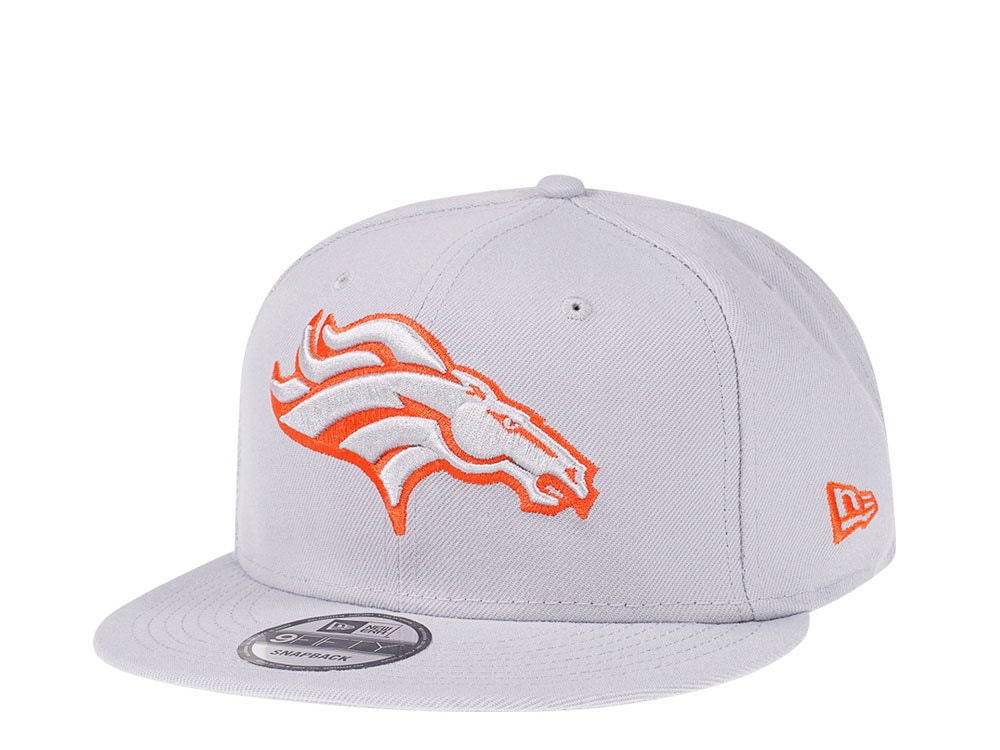 New Era Denver Broncos Orange Pop Edition 9Fifty Snapback Gorra