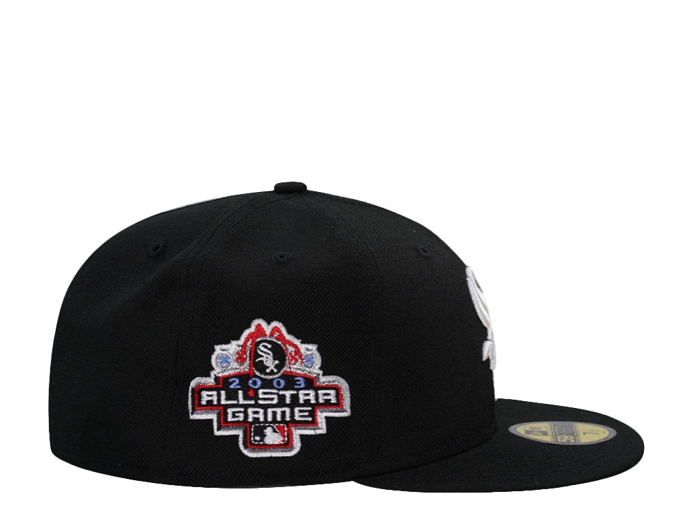 New Era Chicago White Sox All Star Game 2003 Black Wool Edition 59Fifty Fitted Gorra