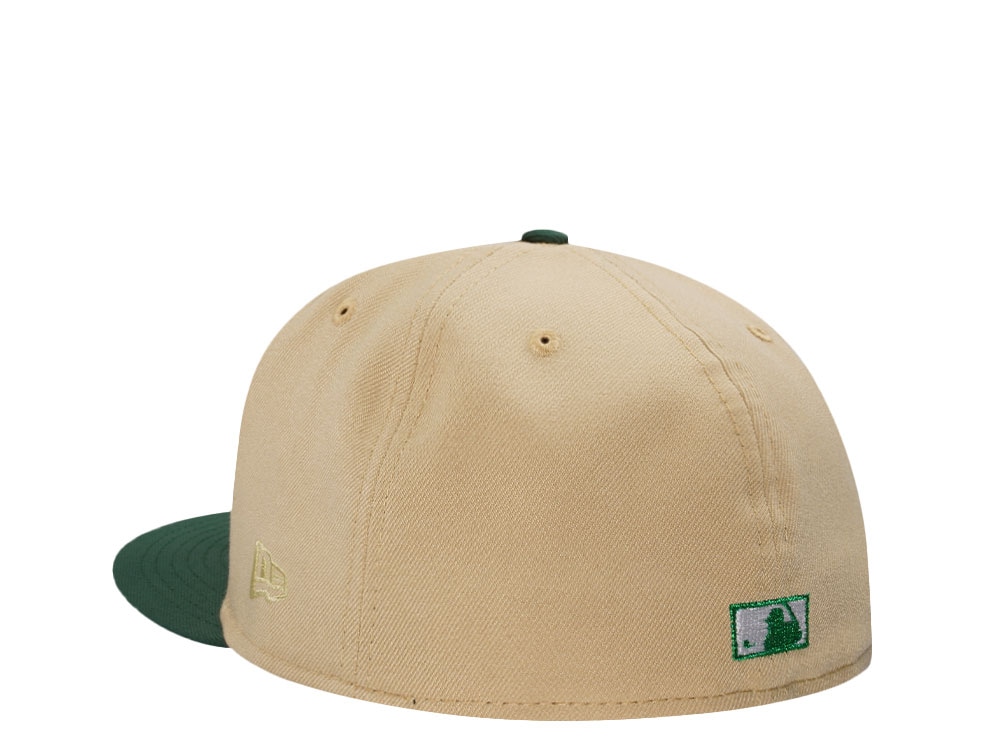 New Era Miami Marlins Stadium Patch Vegas Two Tone Metallic Edition 59Fifty Fitted Gorra