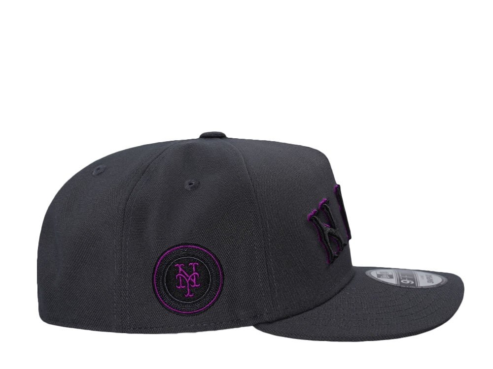 New Era New York Mets City Connect Dark Graphite Prime Edition 9Fifty A Frame Snapback Gorra