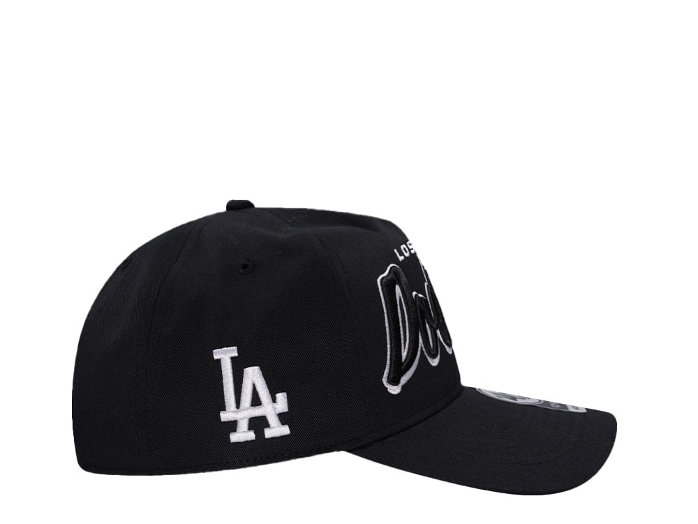 47Brand Los Angeles Dodgers Black Shadow 47 Hitch Snapback Gorra